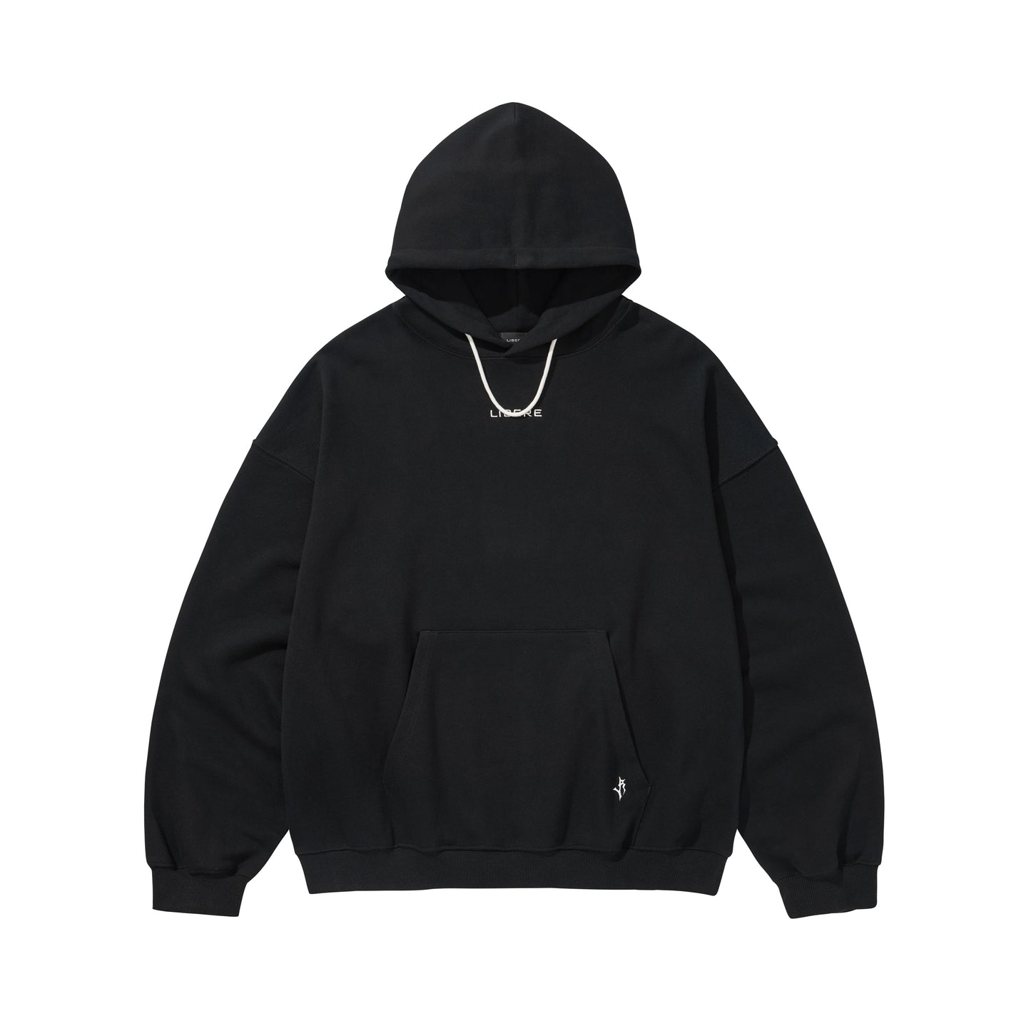 LIBERE LOGO HOODIE / BLACK