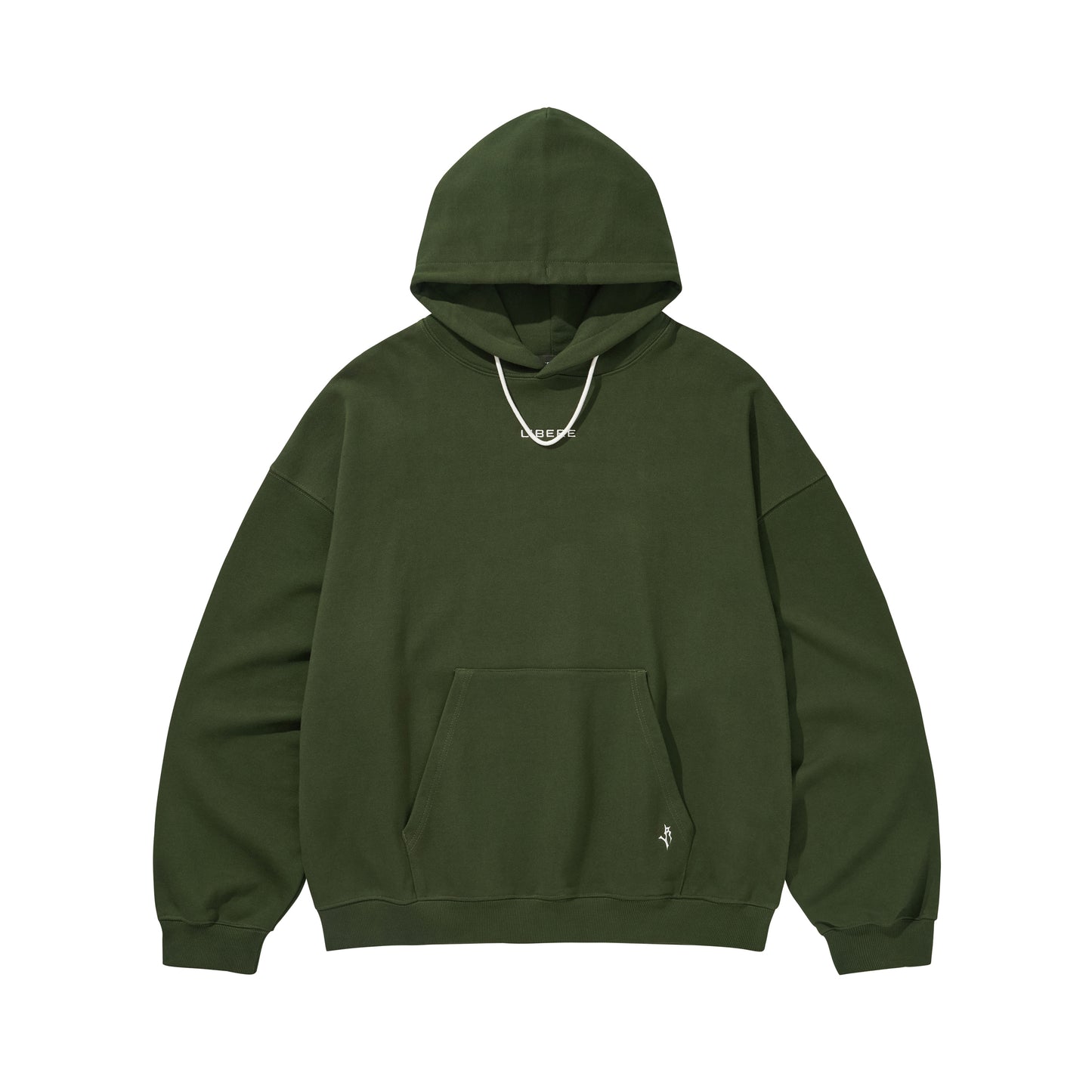 LIBERE LOGO HOODIE / GREEN