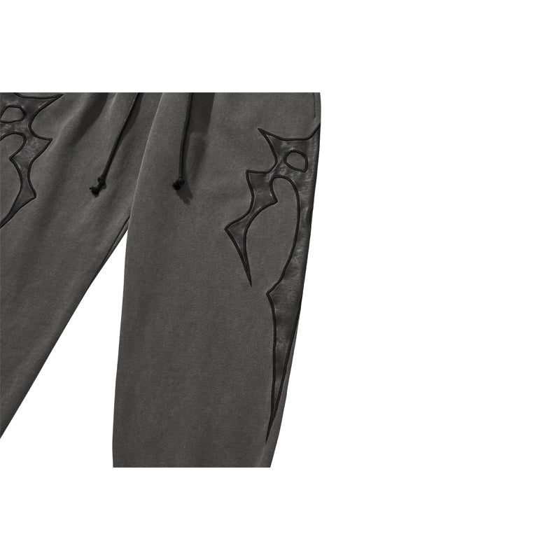 SIDE LOGO SWEAT PANTS / BLACK