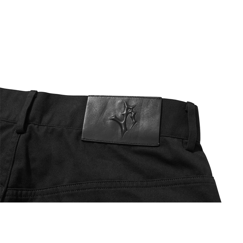 MODIFIED CROSS PANTS / BLACK