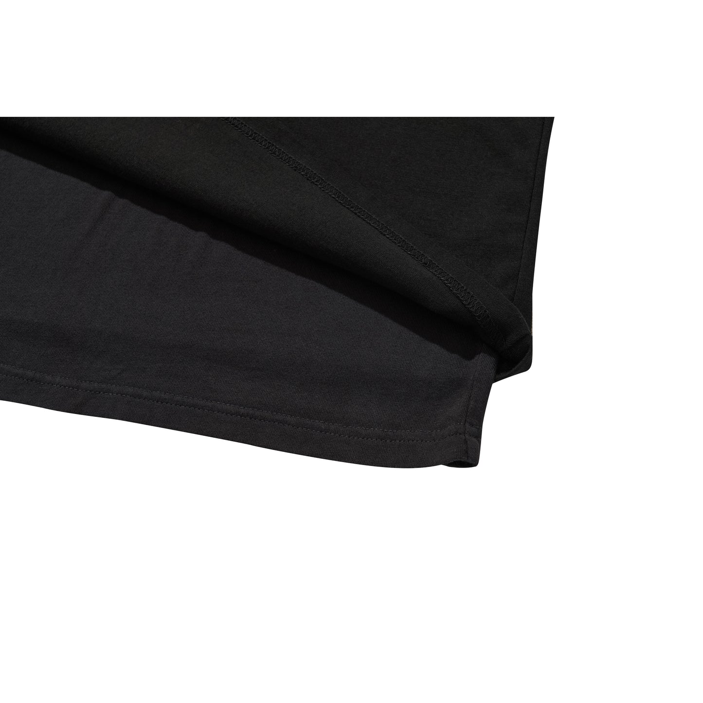3 LAYERED HOODIE / BLACK