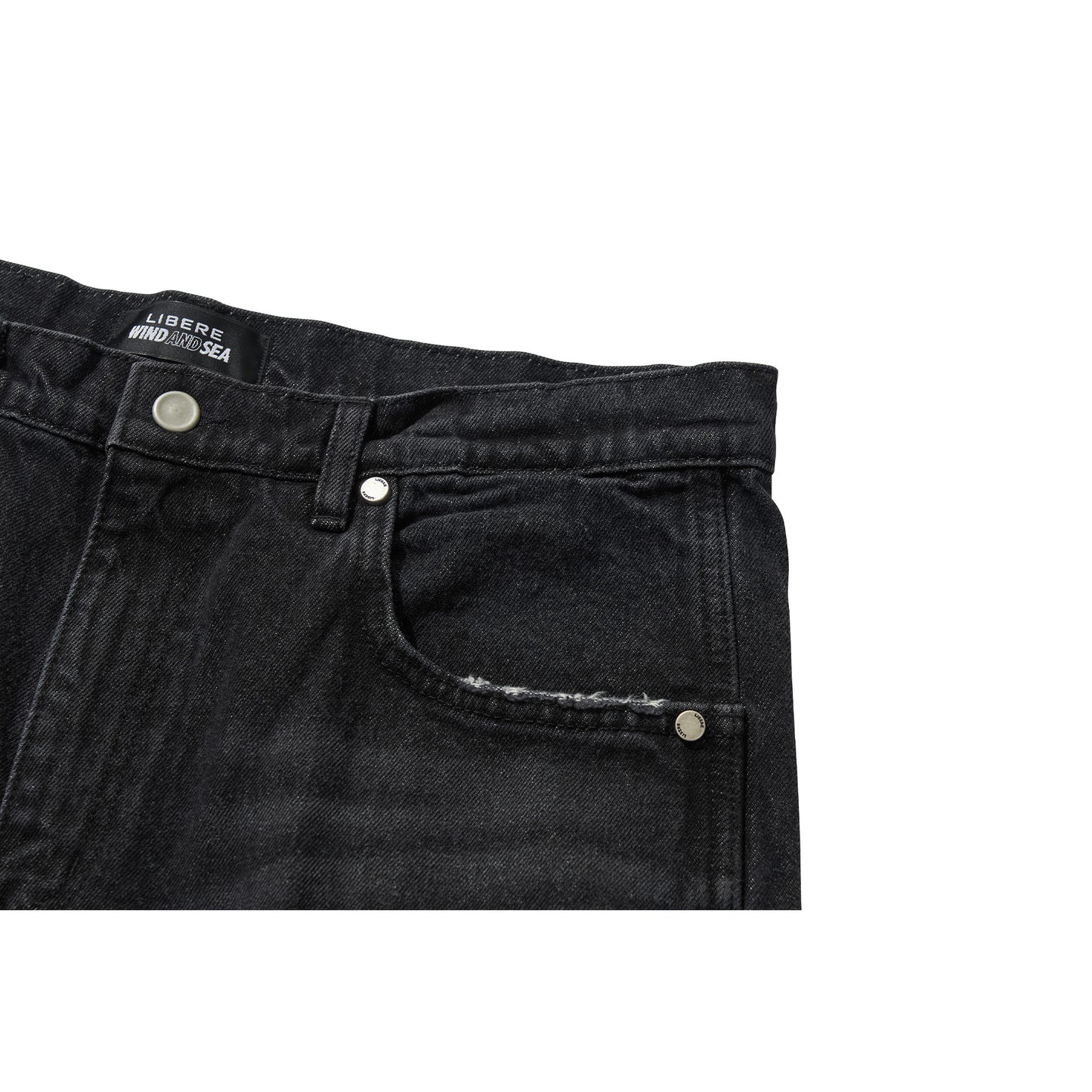 WDS X LIBERE MODIFY PAINTER PANTS / BLACK