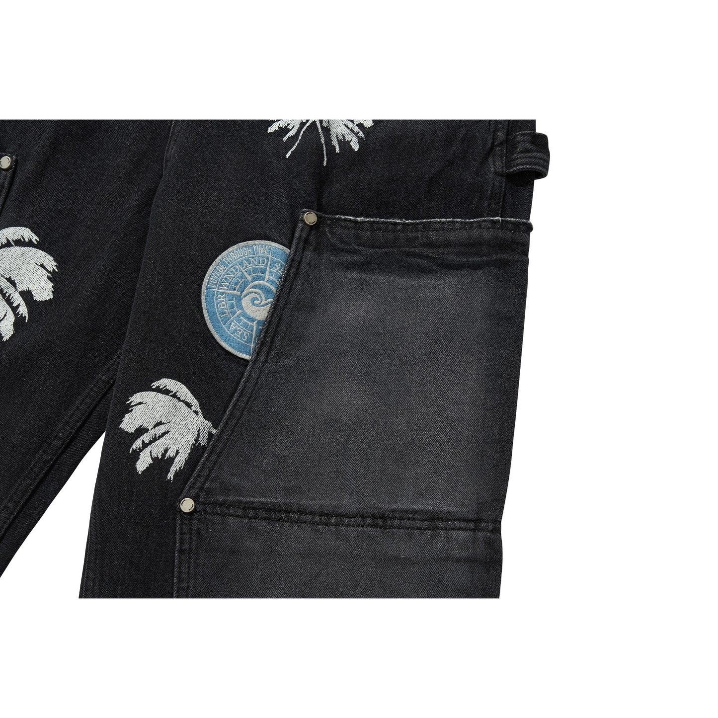 WDS X LIBERE MODIFY PAINTER PANTS / BLACK