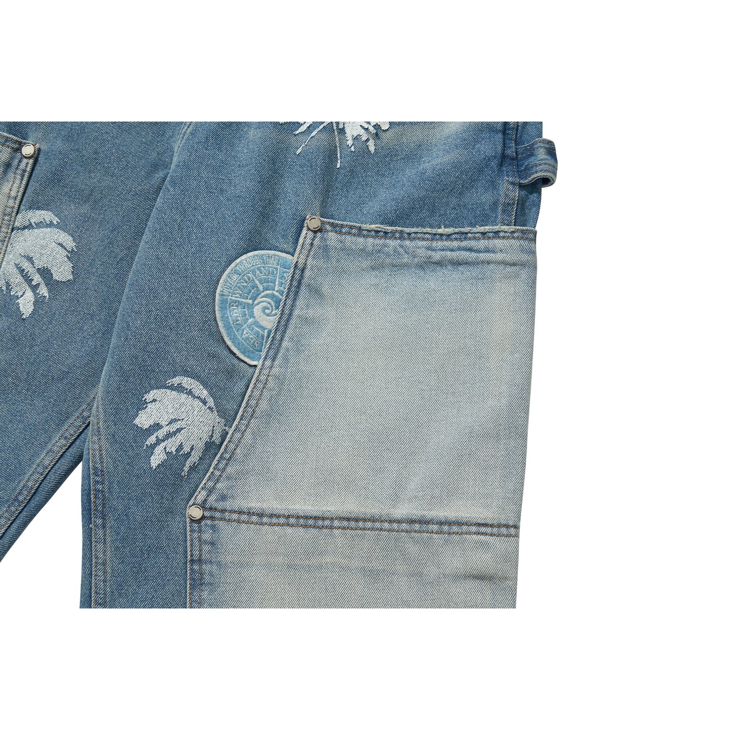 WDS X LIBERE MODIFY PAINTER PANTS / BLUE