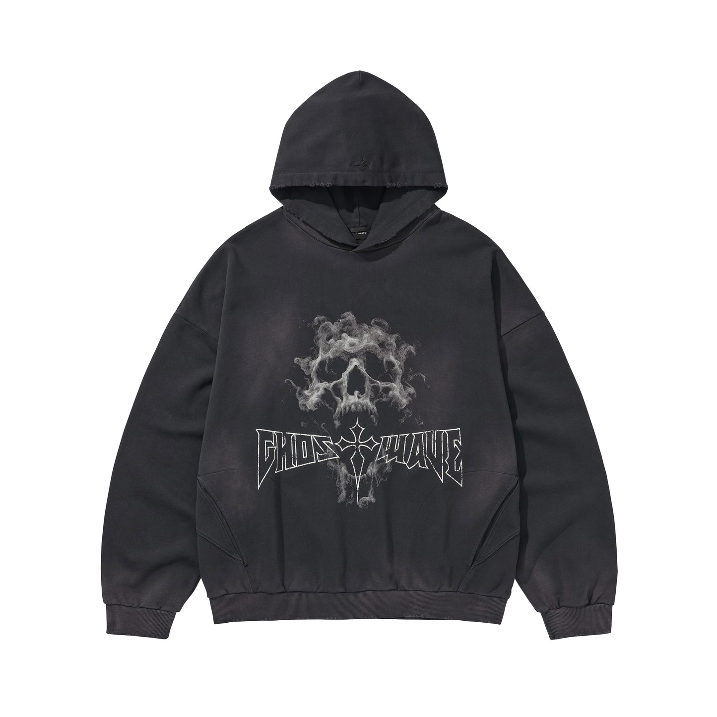 GHOST REPLICATION HOODIE2 / BLACK