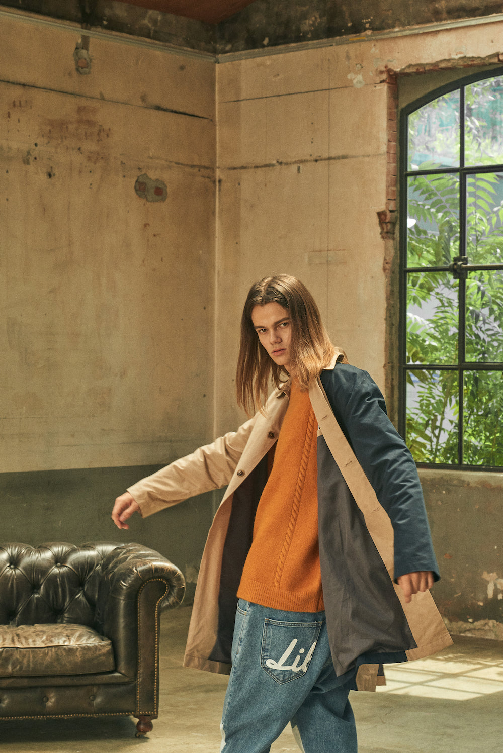 CUT MAC JACKET/BEIGE