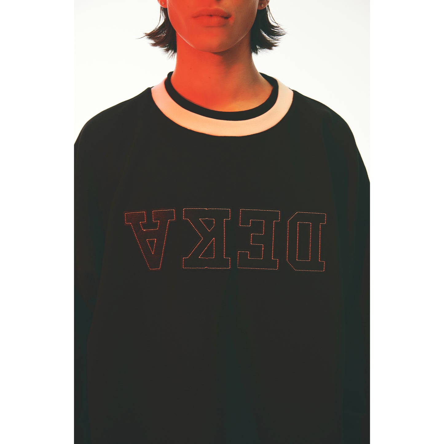 DEKA LONG SLEEVE TEE / BLACK