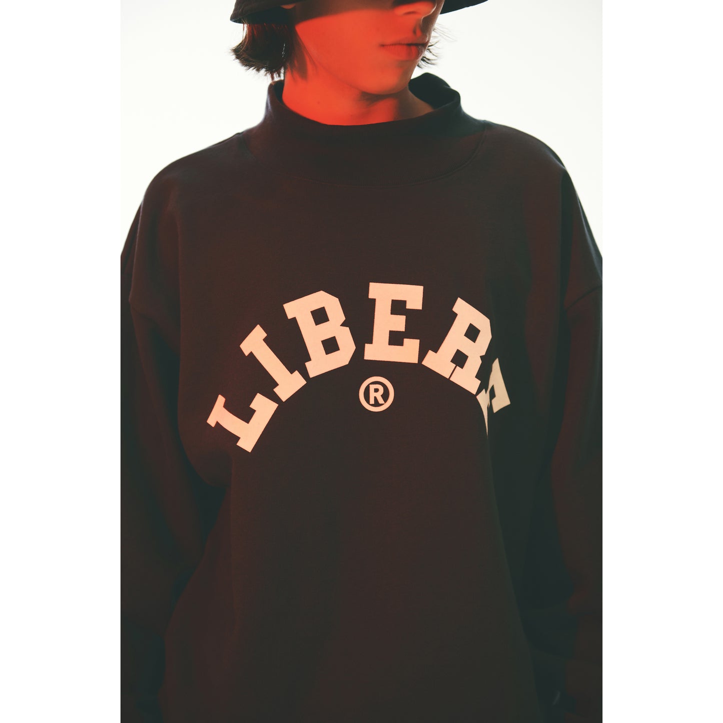IVY MOCKNECK SWEAT / CHARCOAL