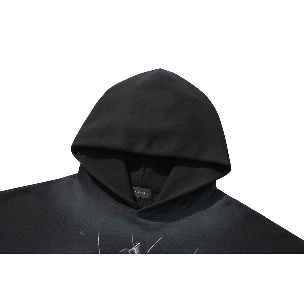 WHISPERS OF THE UNSEEN HOODIE / BLACK