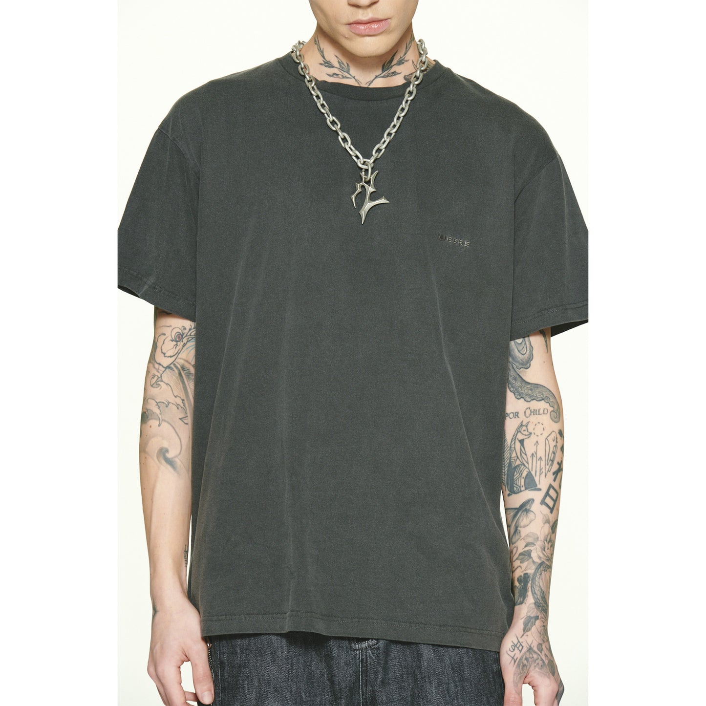 RELAXED SS T-SHIRT / BLACK