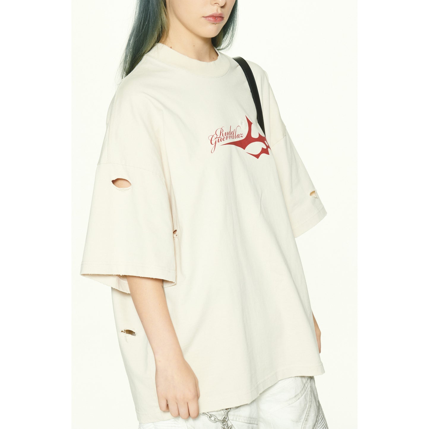 RUDE SS T SHIRT / BEIGE