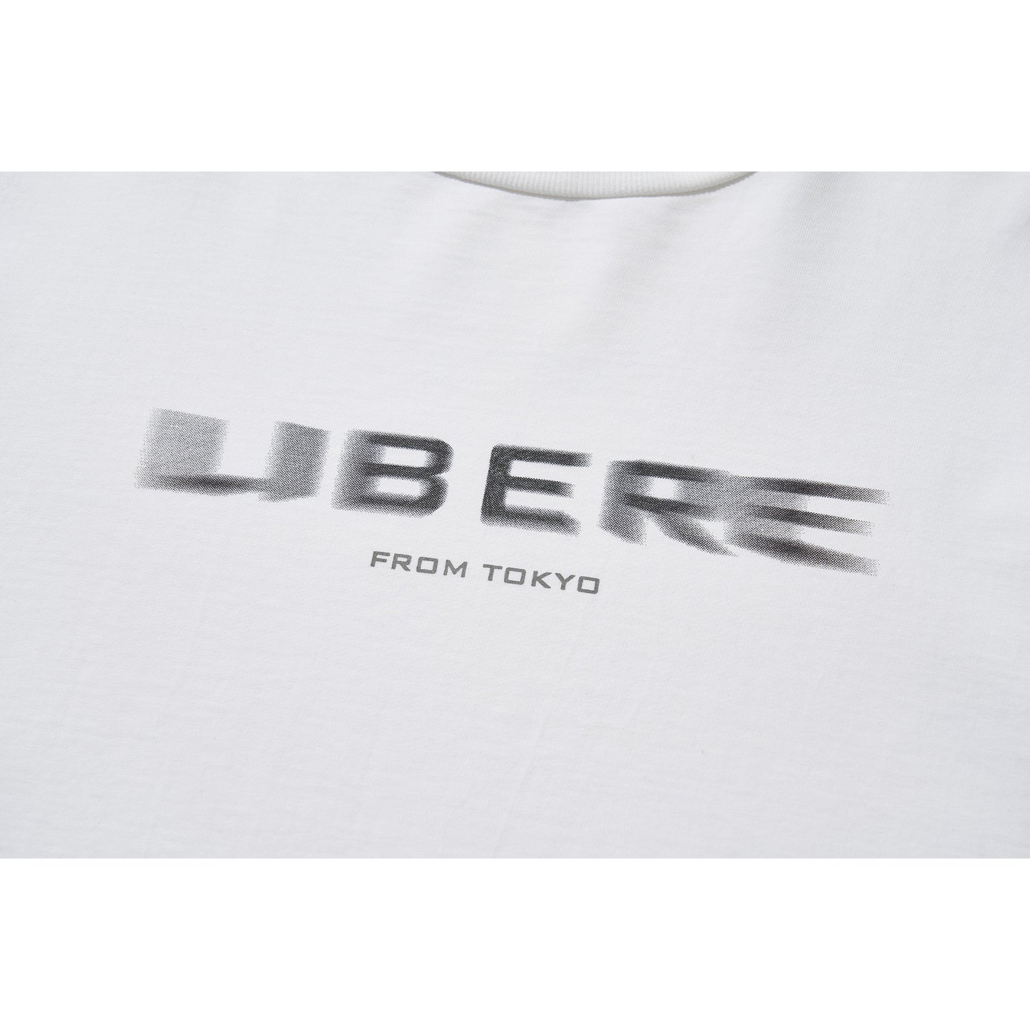 BLUR LOGO SS T SHIRT / WHITE