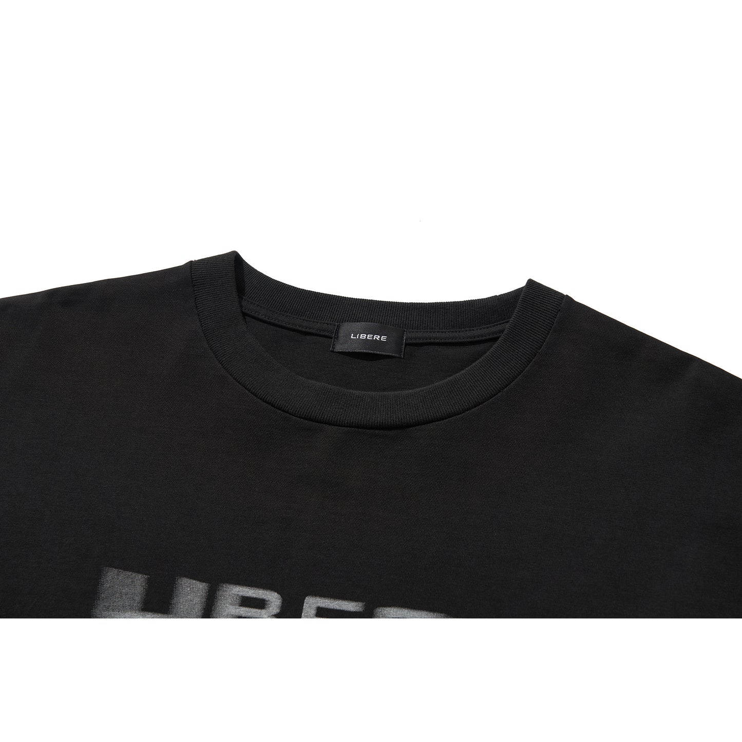 BLUR LOGO SS T SHIRT / BLACK