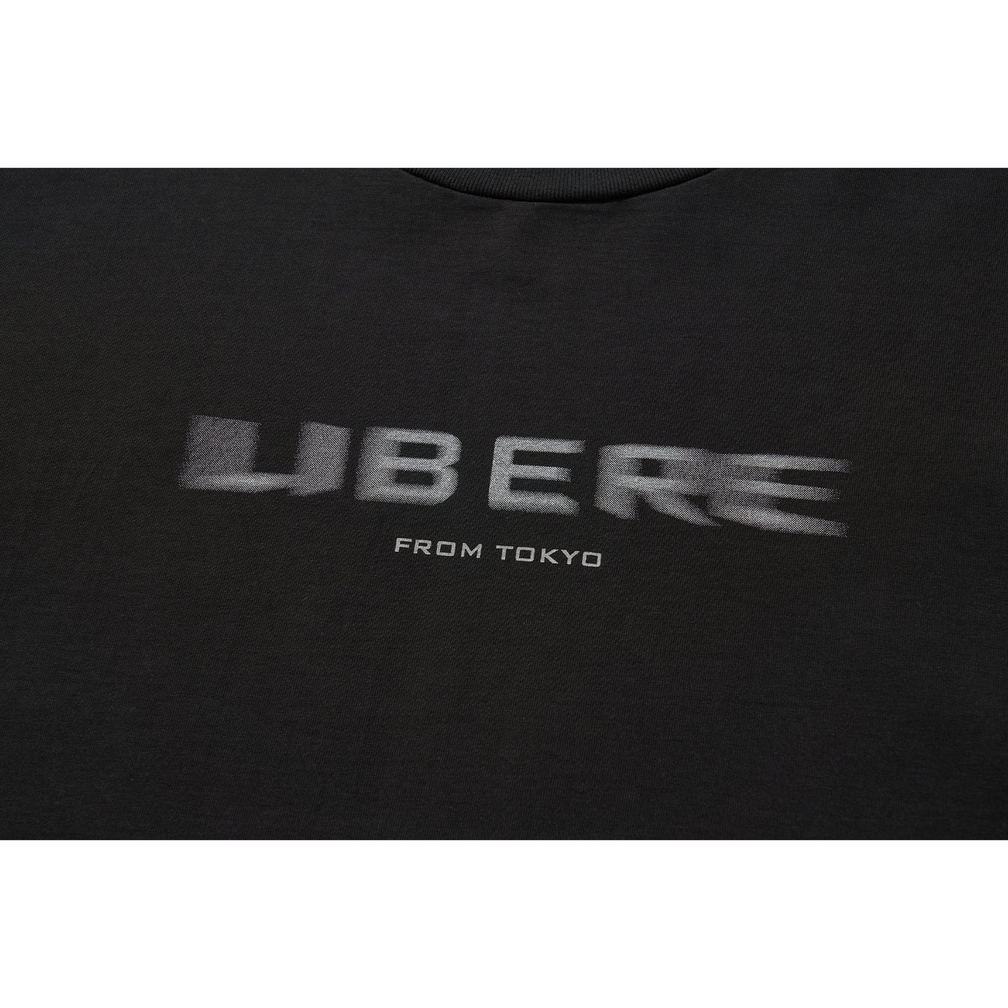 BLUR LOGO SS T SHIRT / BLACK