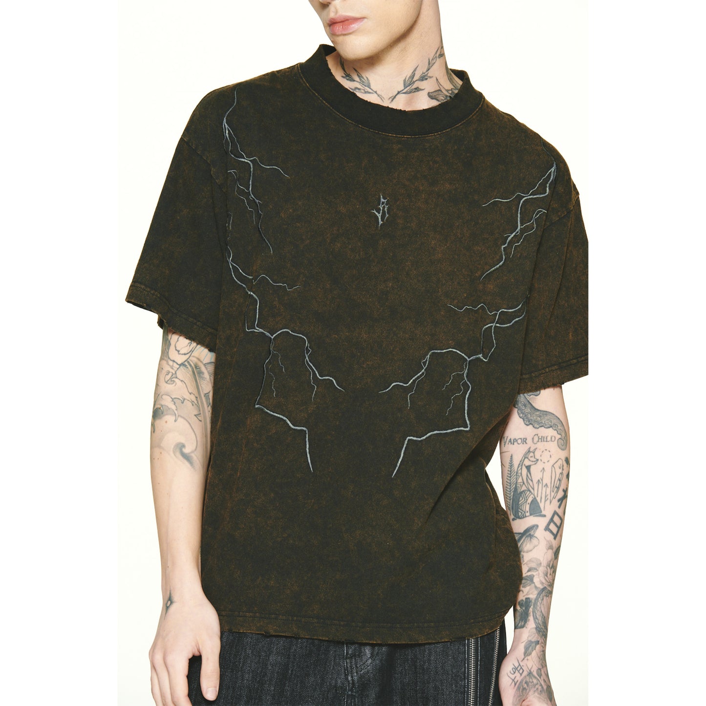 LIGHTNING T-SHIRT / BLACK