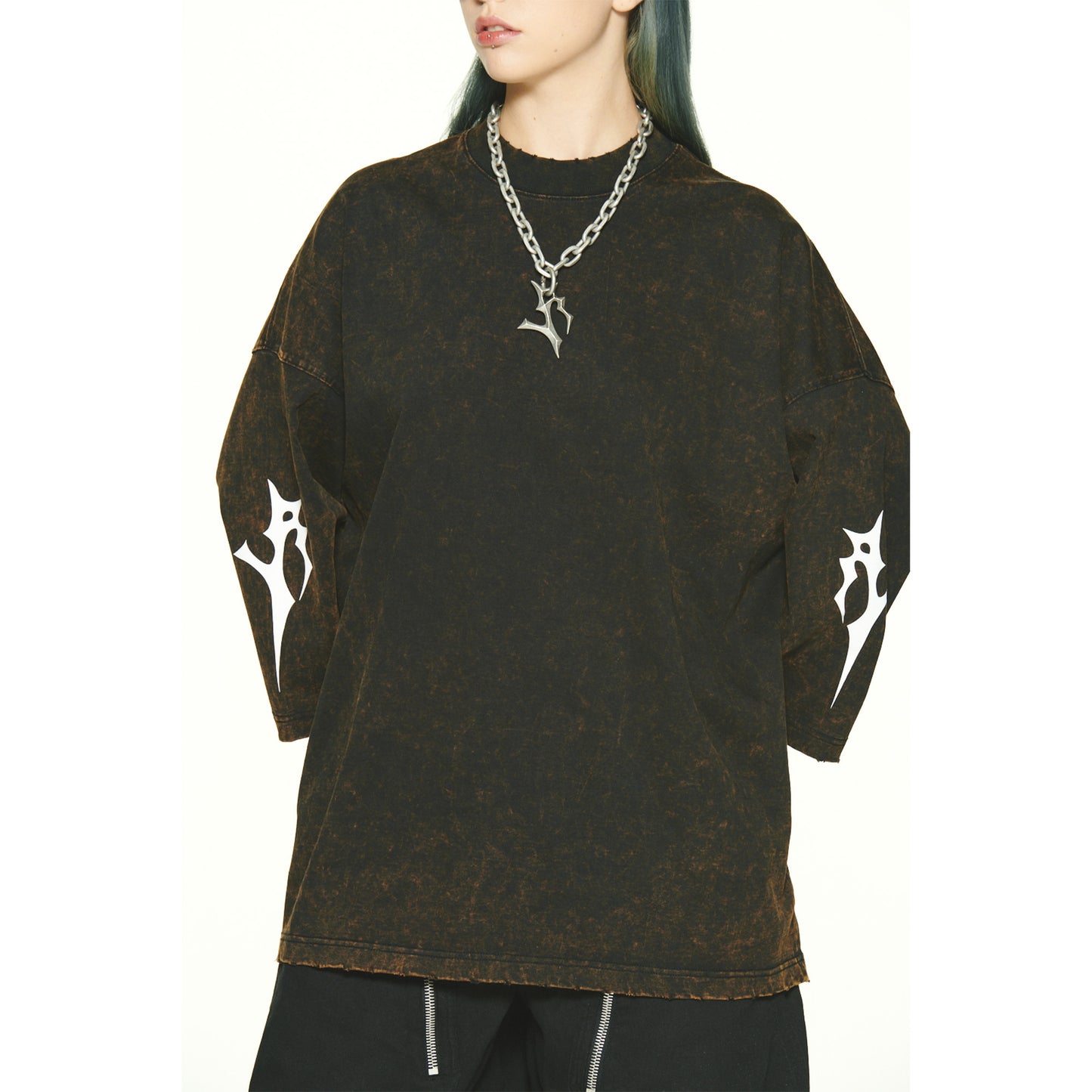 FOOTBALL T-SHIRT / BLACK