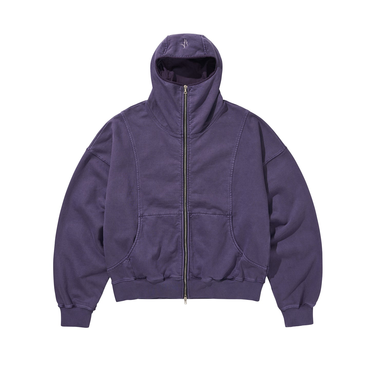 GRZ ZIP-UP HOODIE / PURPLE