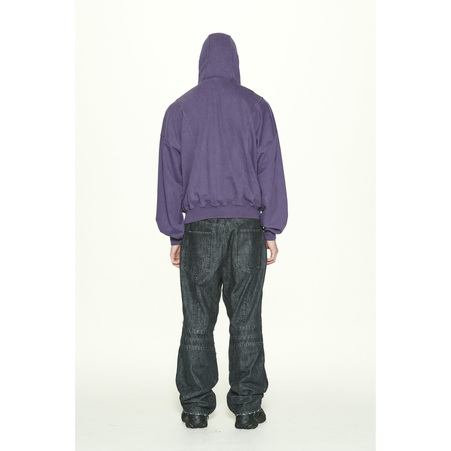 GRZ ZIP-UP HOODIE / PURPLE