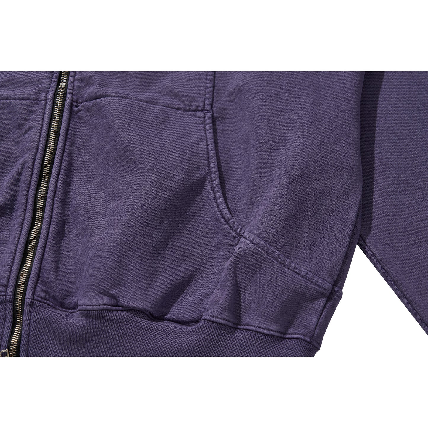 GRZ ZIP-UP HOODIE / PURPLE