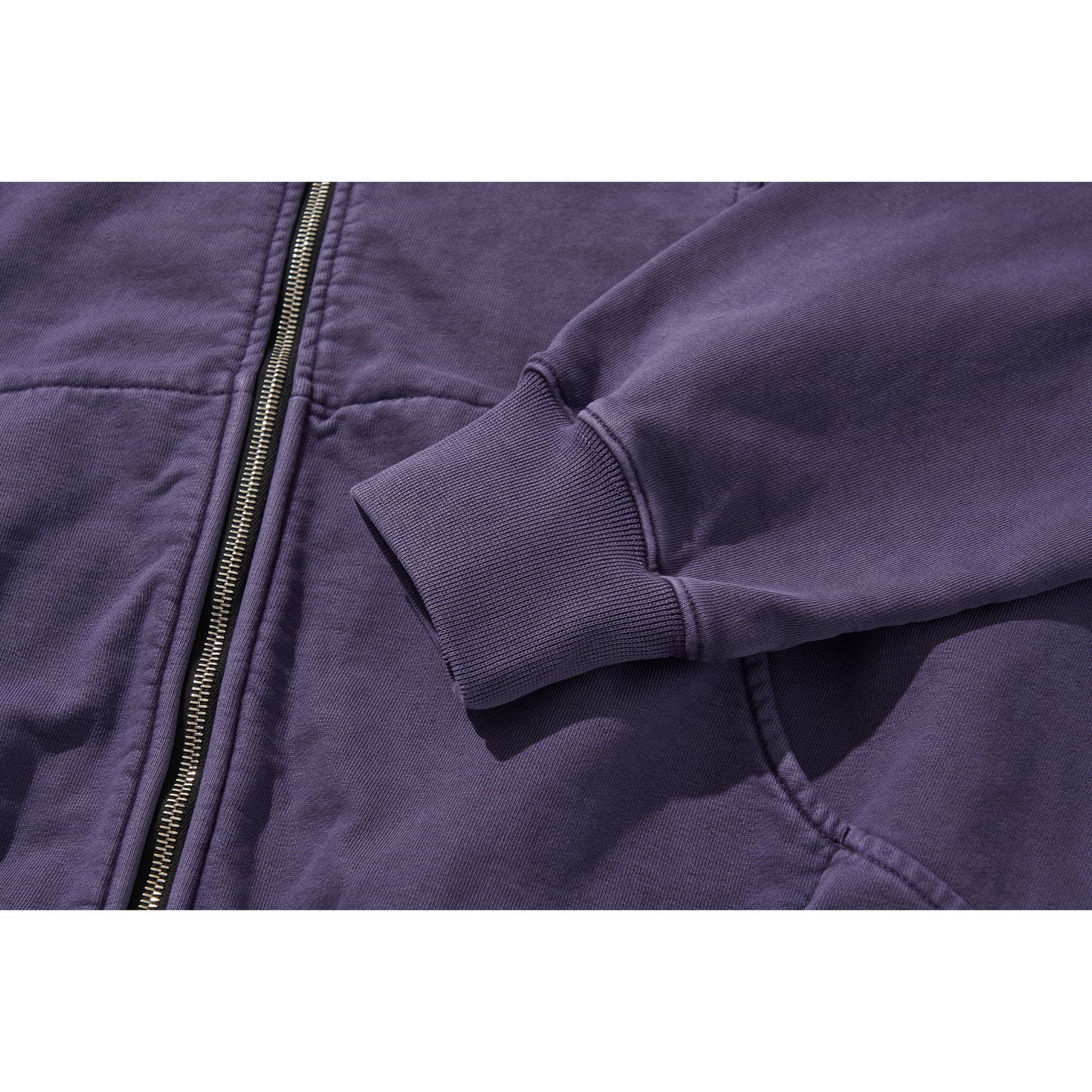 GRZ ZIP-UP HOODIE / PURPLE