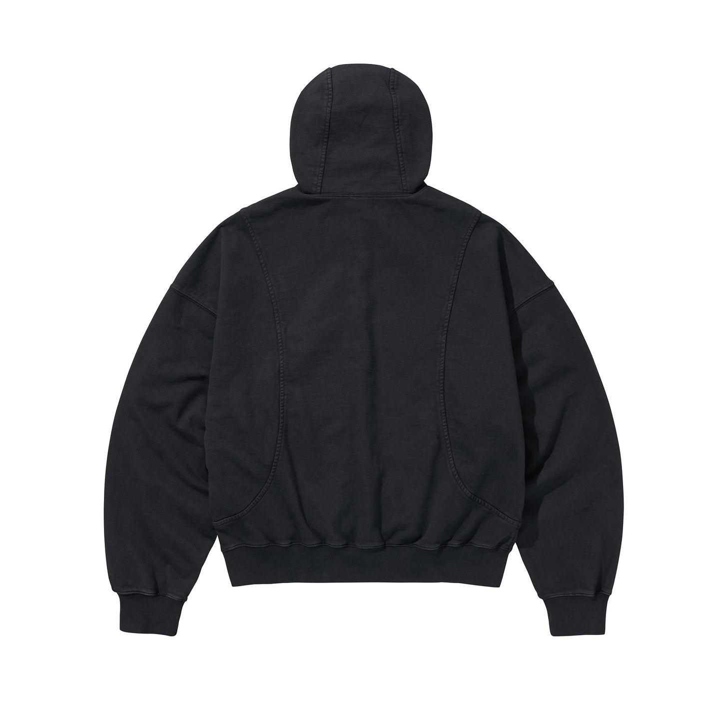 GRZ TYPE-ST ZIP-UP HOODIE / BLACK