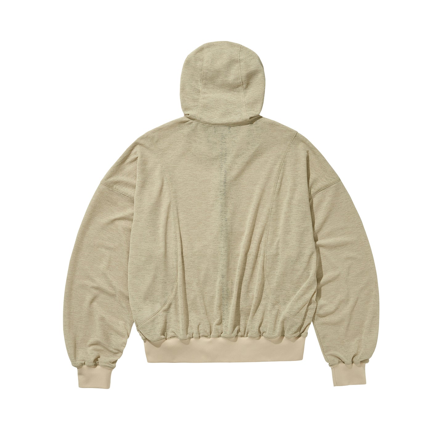 GRZ TYPE-ST ZIP-UP HOODIE / BEIGE