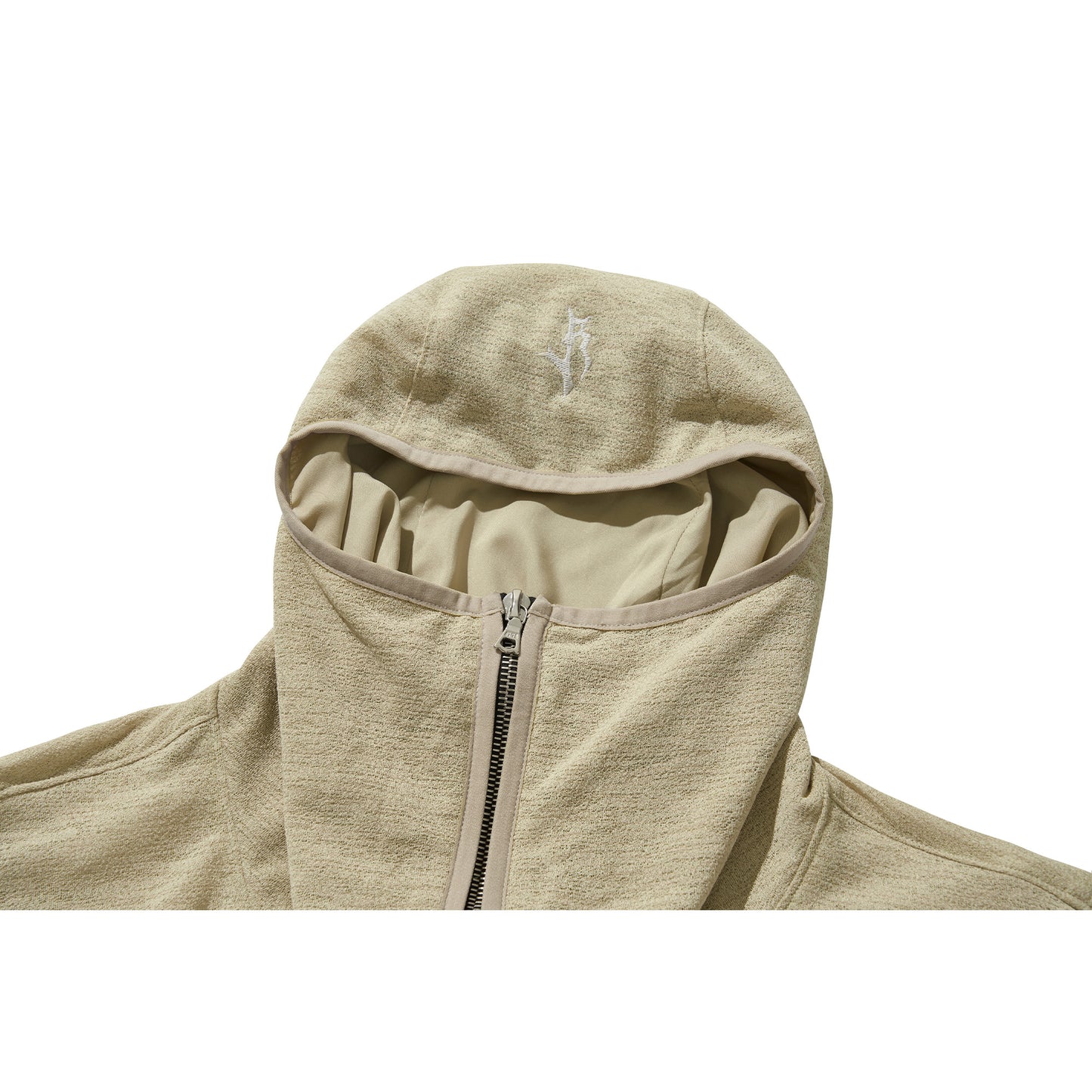 GRZ TYPE-ST ZIP-UP HOODIE / BEIGE