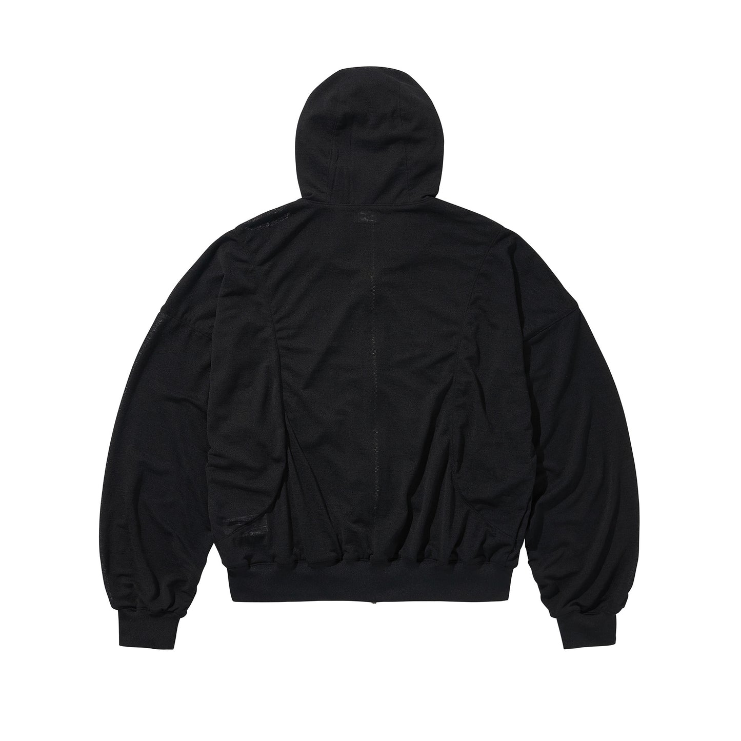 GRZ ZIP-UP HOODIE / BLACK