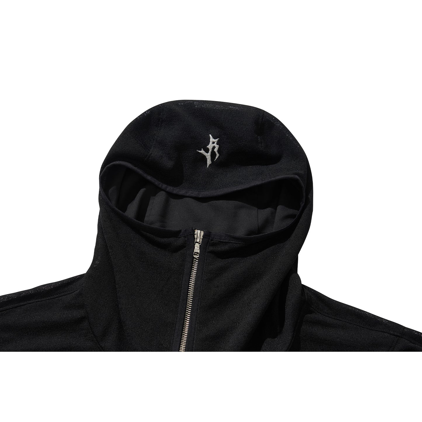 GRZ ZIP-UP HOODIE / BLACK