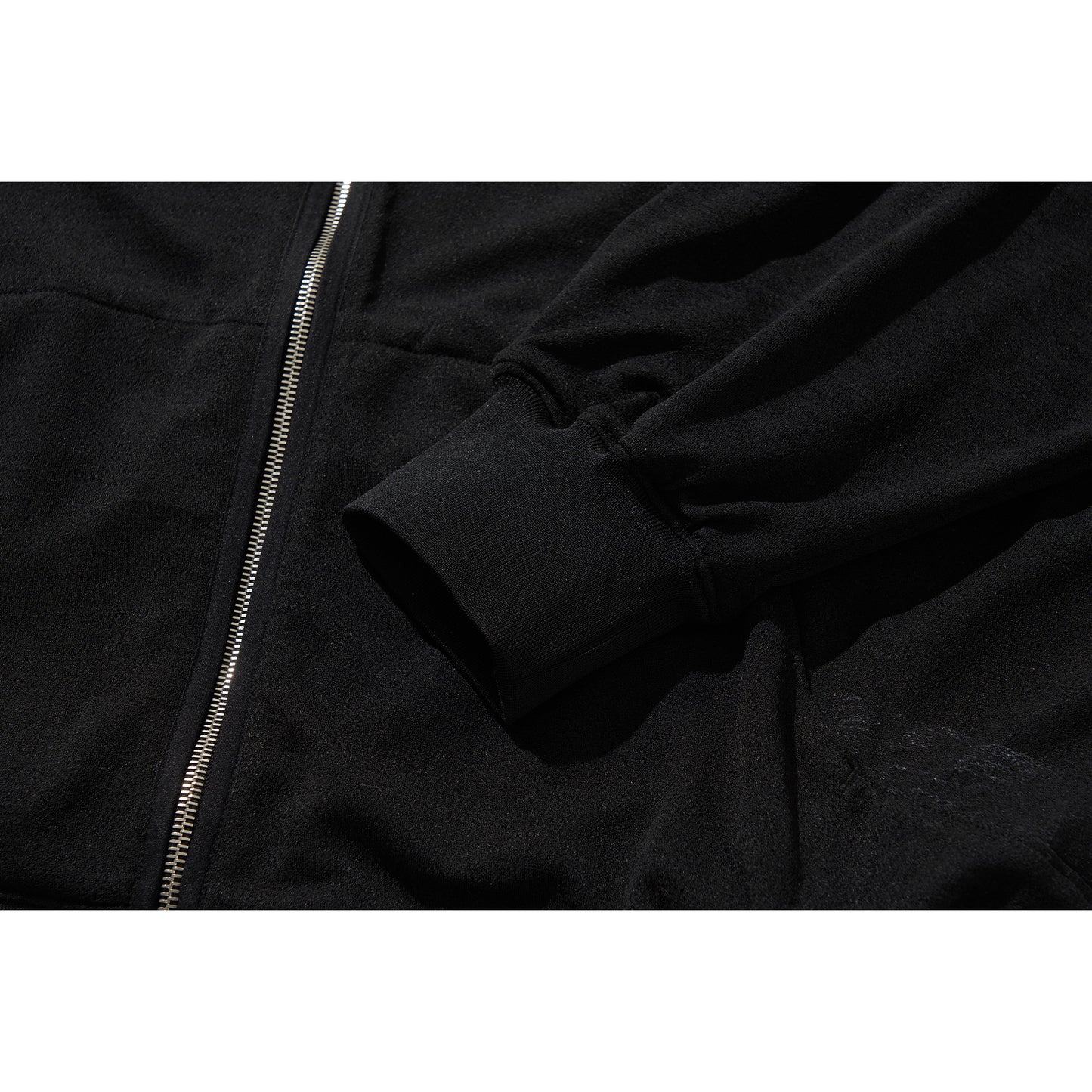 GRZ ZIP-UP HOODIE / BLACK