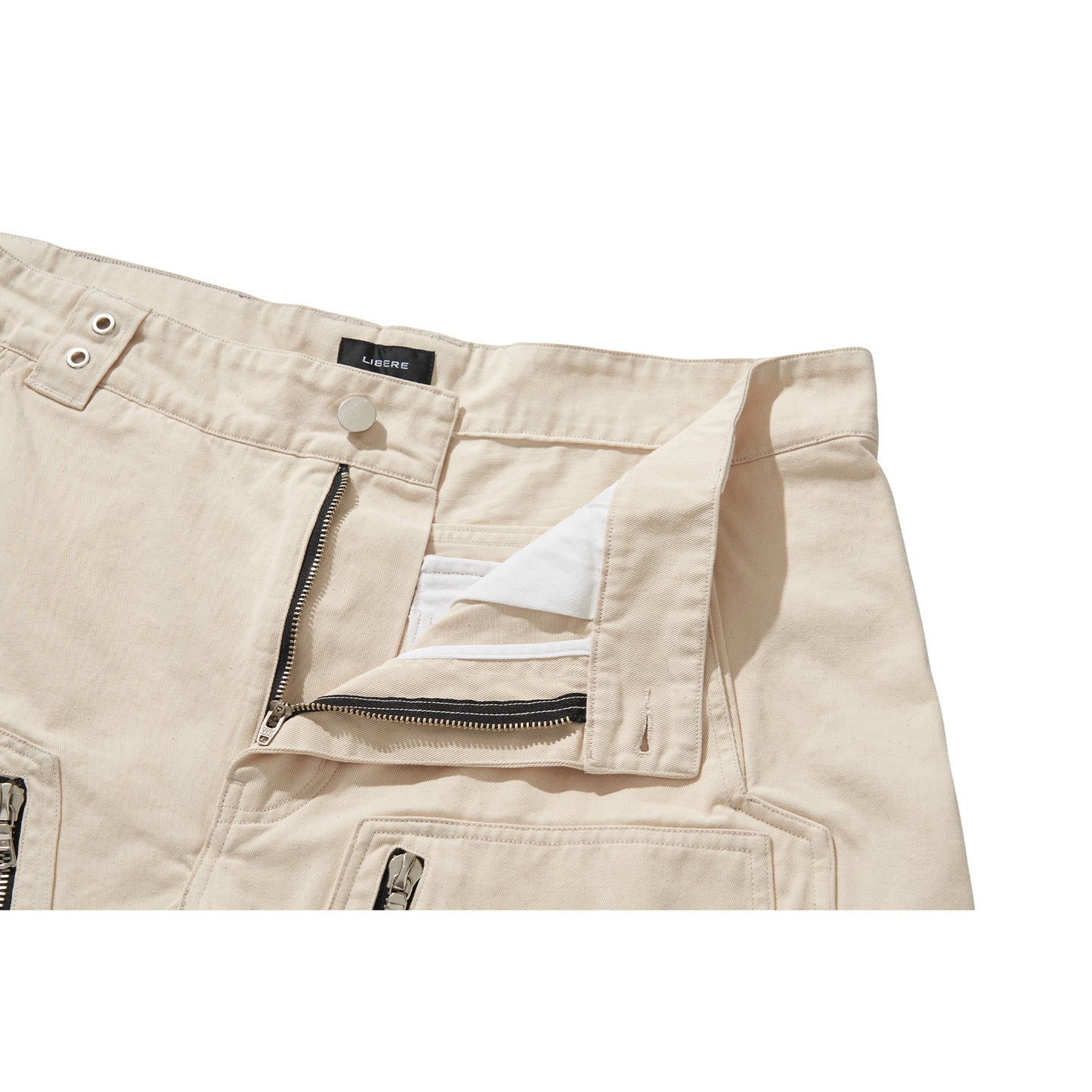 WIDE SHORTS PANTS / WHITE