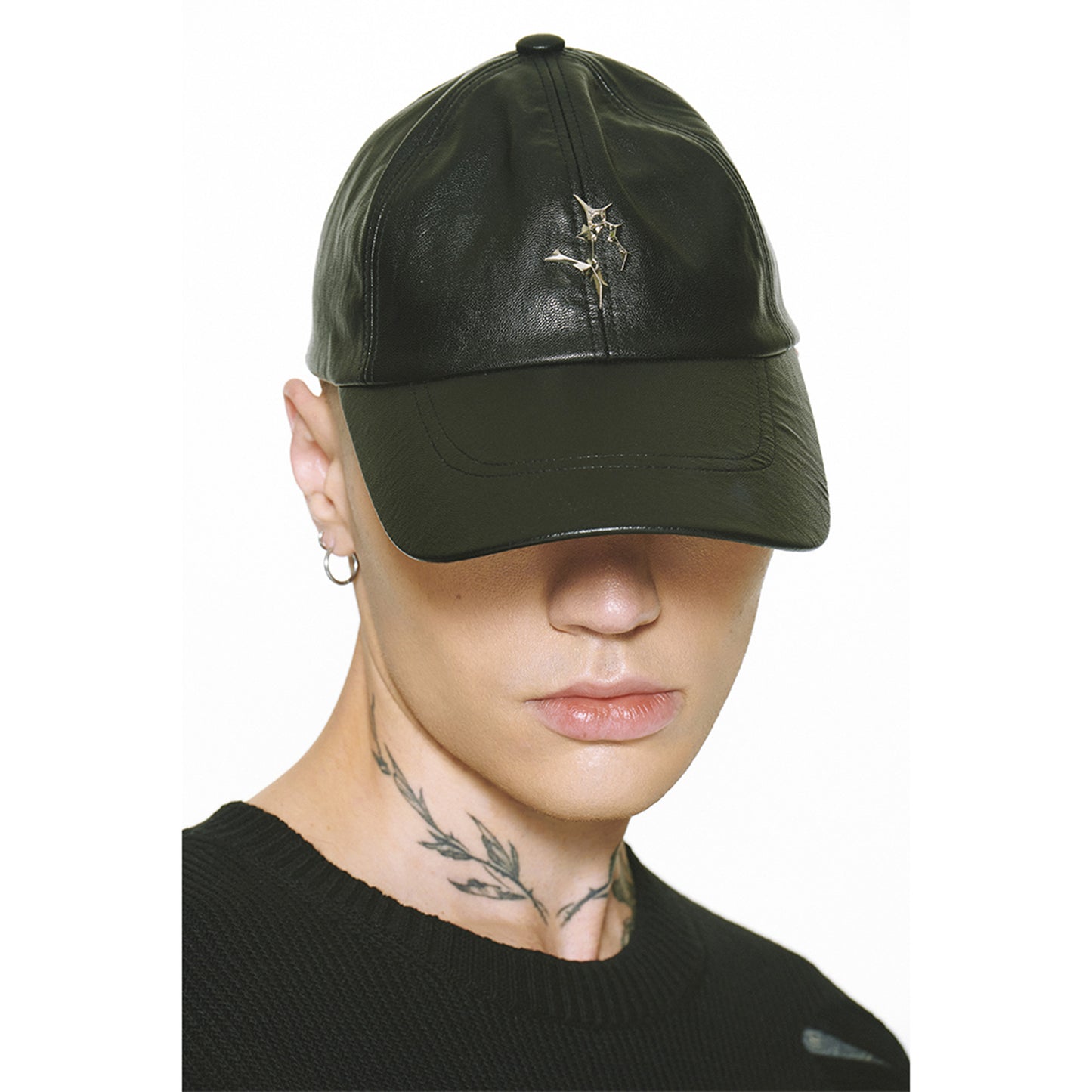 CLASSIC LEATHER CAP / BLACK