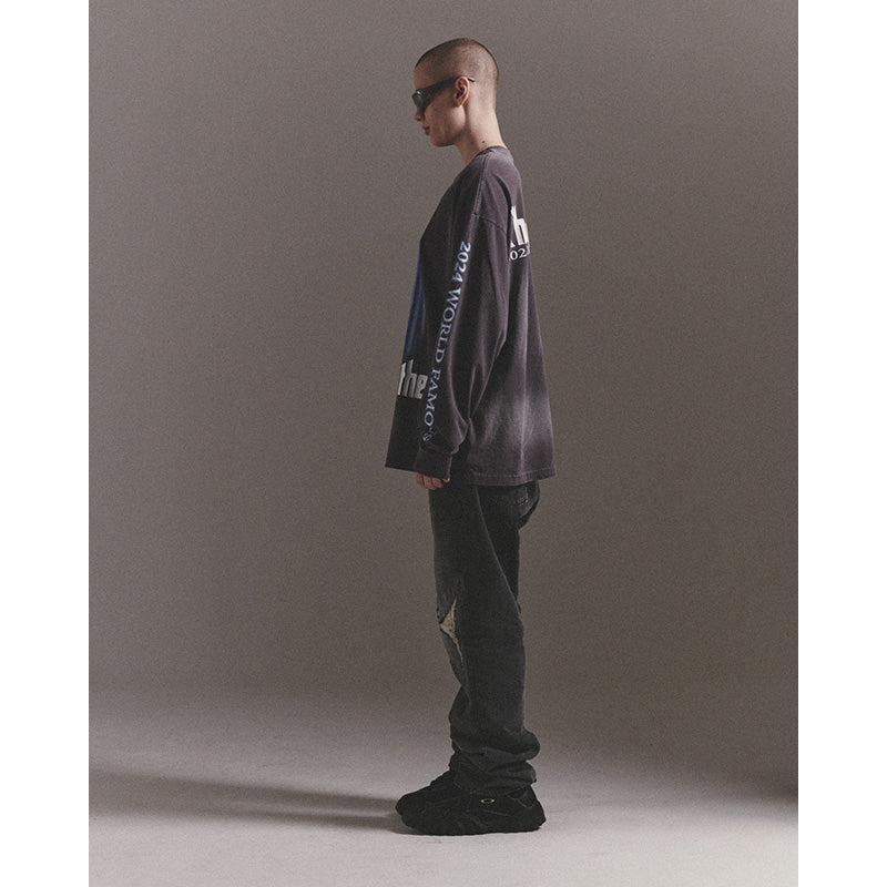 FAMOUS LS TEE / PURPLE