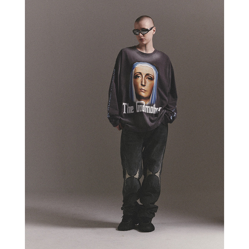 FAMOUS LS TEE / PURPLE