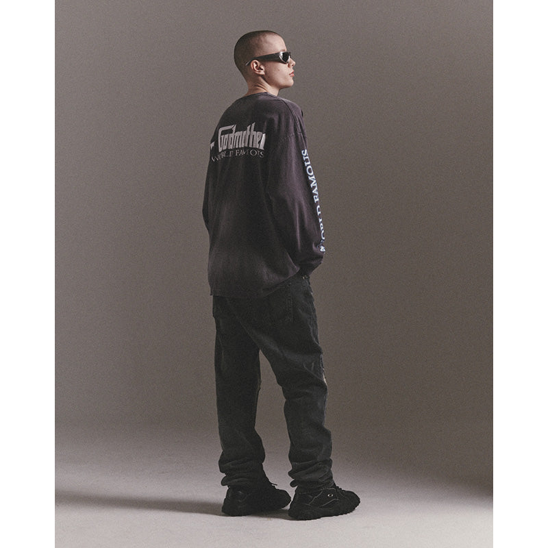 FAMOUS LS TEE / PURPLE