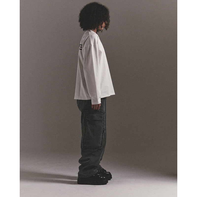 LIBERE LOGO LS TEE / WHITE