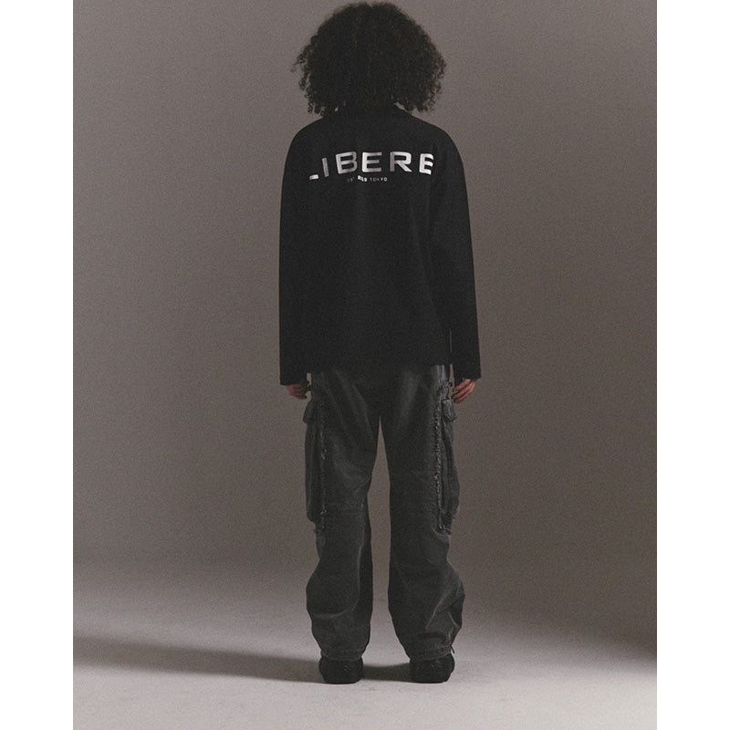 LIBERE LOGO LS TEE / BLACK