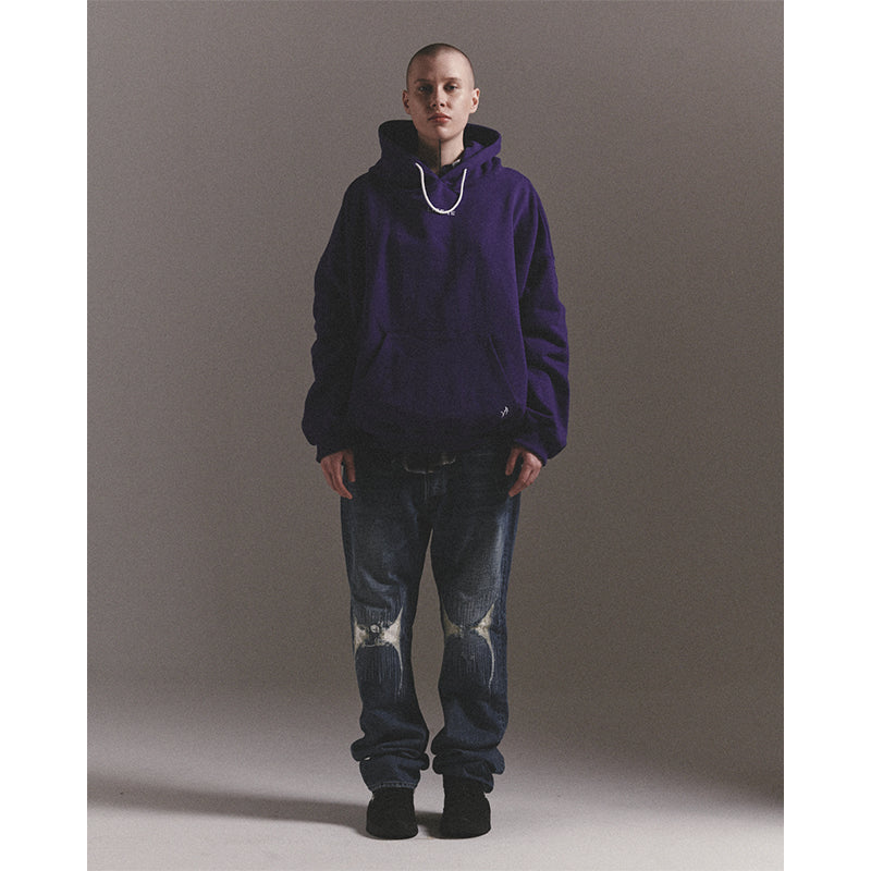 LIBERE LOGO HOODIE / PURPLE