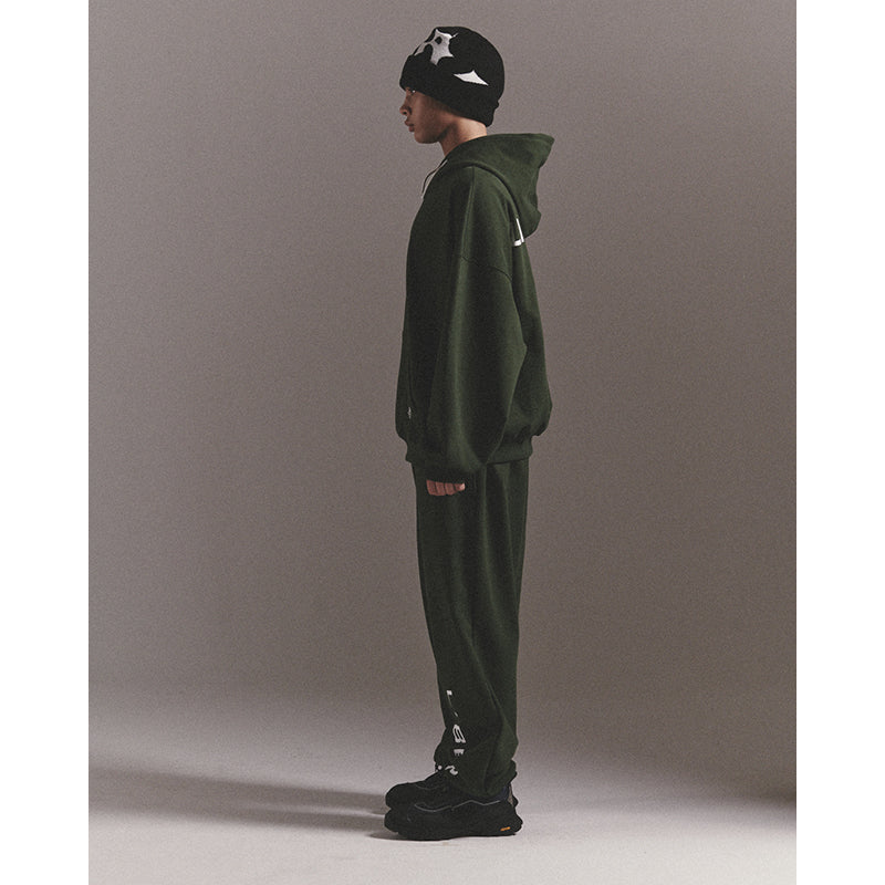 LIBERE LOGO HOODIE / GREEN