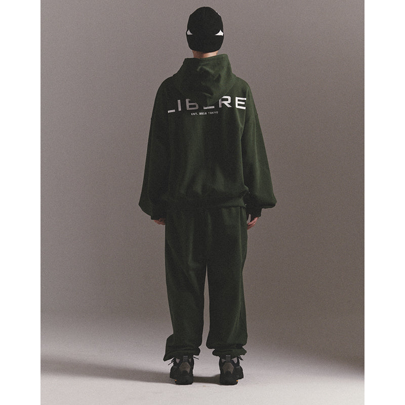 LIBERE LOGO HOODIE / GREEN