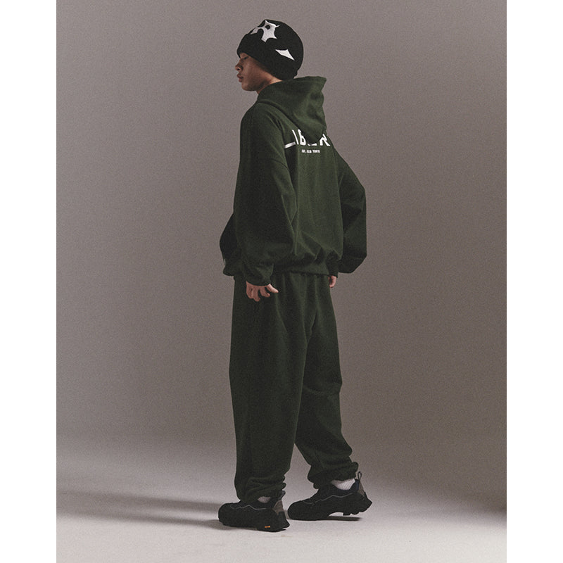 LIBERE LOGO HOODIE / GREEN