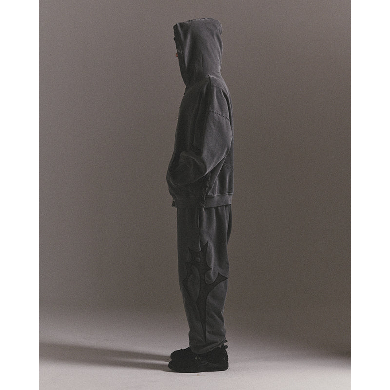 SIDE LOGO SWEAT PANTS / BLACK