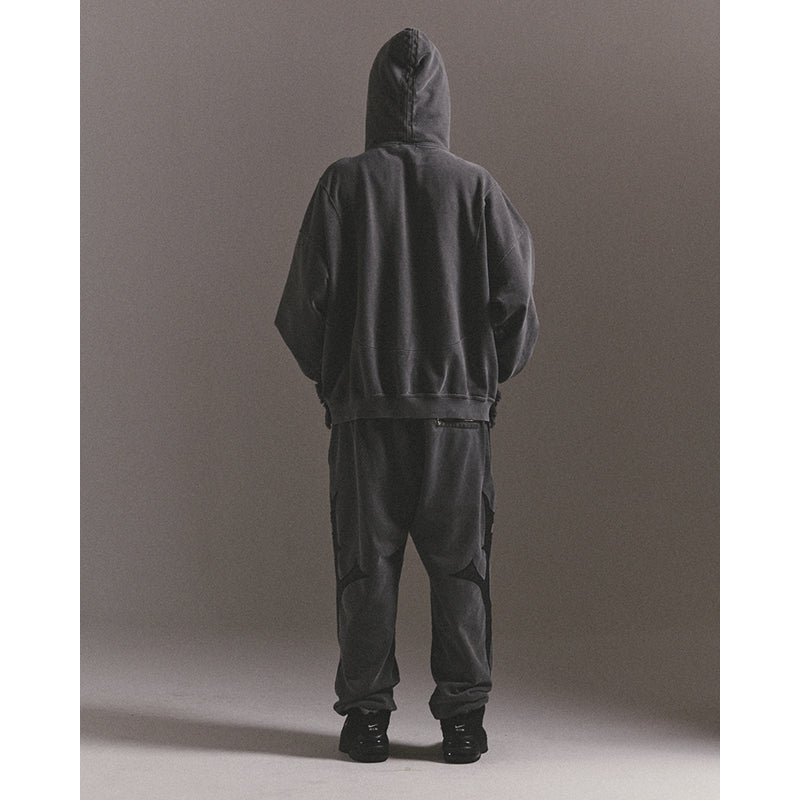 SIDE LOGO SWEAT PANTS / BLACK