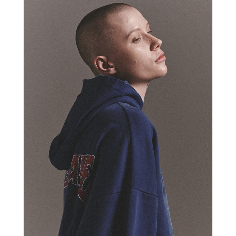 GHOST REPLICATION HOODIE2 / BLUE