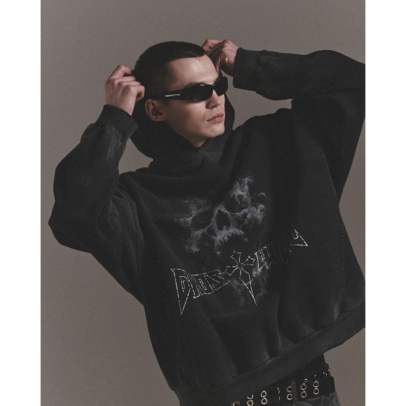 GHOST REPLICATION HOODIE2 / BLACK