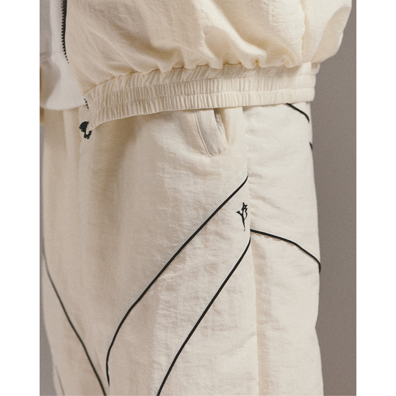 WAVE TRACK PANTS / WHITE
