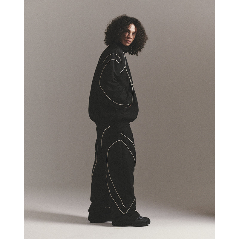 WAVE TRACK PANTS / BLACK