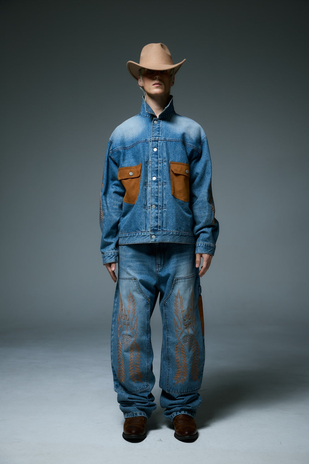 1950’s DENIM JACKET / BLUE