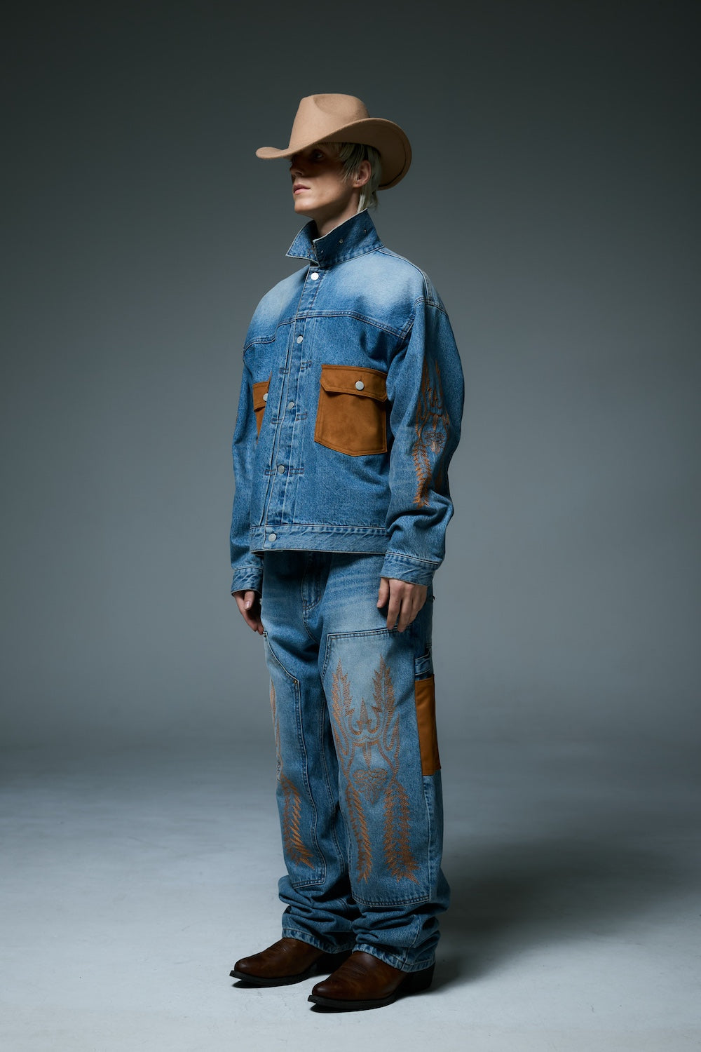 1950’s DENIM JACKET / BLUE