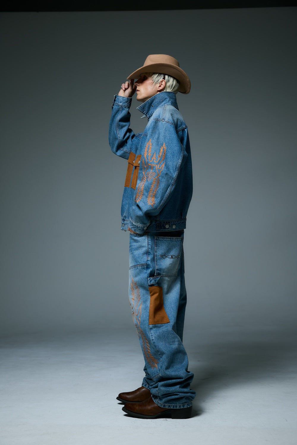 1950’s DENIM JACKET / BLUE